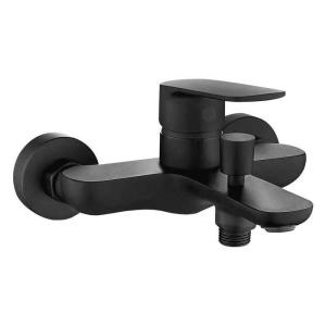 Artic Coral Single Lever Bathtub Faucet Argento