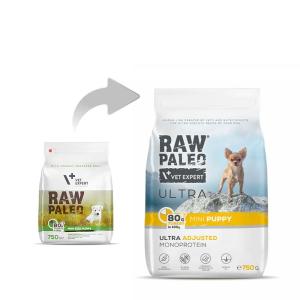 Raw Paleo Cibo Per Cani Ultra Mini Al Tacchino 750g