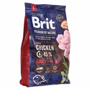 Brit Premium Nature Adult L 3kg Dog Food Multicolor 3kg