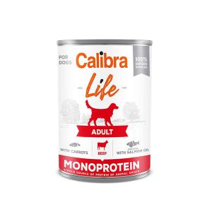 Calibra Life Can Adult Veal With Carrots 6x400g Dog Food Tr…