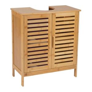 Andrea House Bamboo 60x30x62 Cm Under-sink Cabinet Marrone