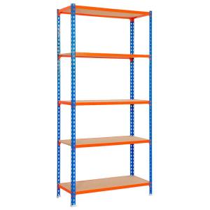 Simon Rack Scaffale Metallico Maderclick 5/400