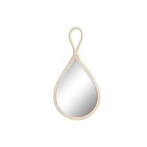 Home Decor Crystal Natural Bali 29x5x57 Cm Wall Mirror Beige