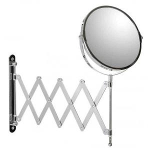 Tatay Extensible 17 Cm Magnifying Mirror Argento