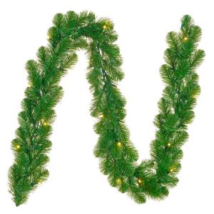 House Of Seasons Branch Christmas Wreath 20 Leds 270x20 Cm…