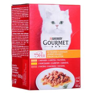 Purina Nestle Gourmet Mon Petit Poultry Mix 50g Wet Cat Foo…