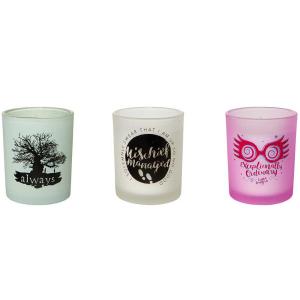 Insight Harry Candle In Glass 3 Units Multicolor
