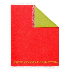 Benetton Be-0131 140x190 Cm Blanket Rosso