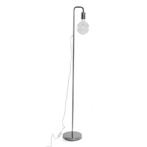 Versa Ruber 20x132.5x21 Cm Floor Lamp Argento