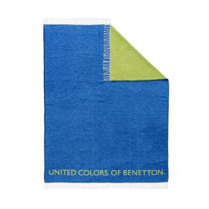 Benetton Rainbow Be 140x190 Cm Blanket Blu