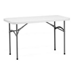 Garbar Strauss 122x60 Cm Garden Table Bianco