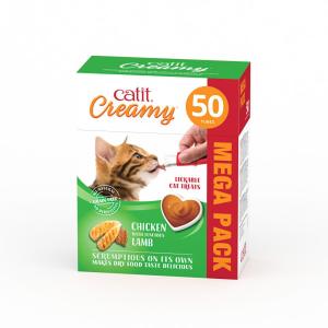 Catit Creamy Chicken & Lamb Recipe 50 Units Bianco