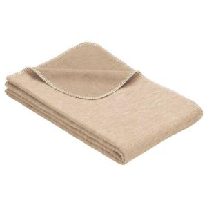 Ibena Lausanne Gots Certificated 140x200 Cm Blanket Beige