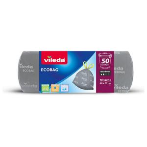 Vileda 151988 Garbage Bag 10 Unidades 50l Trasparente