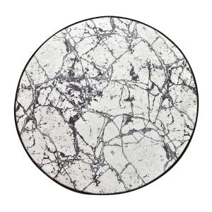 Wellhome Marble Effect Bath Mat Bianco
