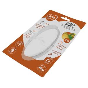 Duvo  Cuttlefish Bone Dog Snack 12.5 Cm Trasparente