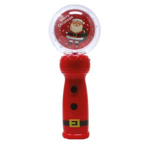 Guirma Bacchetta Con Palla Di Natale A Led 21 Cm