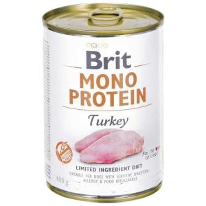 Brit Mono Protein Turkey 400g Wet Dog Food Multicolor