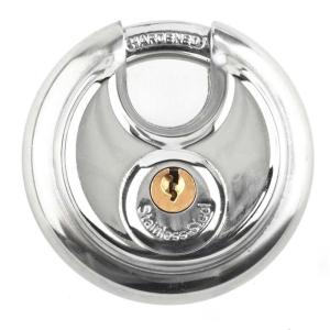 Handlock Circular Padlock 70 Mm Argento