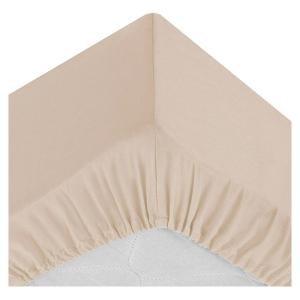 Atmosphera Fitted Sheet Beige 160x200 cm