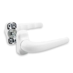 Handlock Handle With Reversible Shield 125 Mm Trasparente