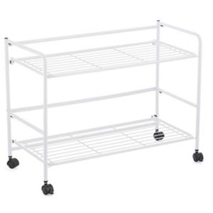 Confortime Shelves 2 Folding Levels 67x30x44.8 Cm Bianco