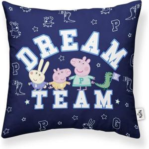 Play Fabrics Cotton Cushion Cover 45x45 Cm Dream Team A Blu