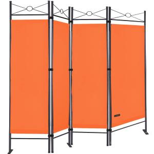 Paravento arancione 180x163cm