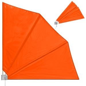 Tenda da Balcone a ventaglio arancioane 140x140cm