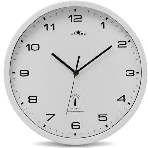 Orologio da parete automatico quarzo bianco Ø31cm