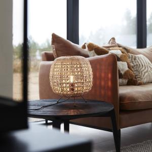 PR Home Wickham lampada da tavolo in rattan