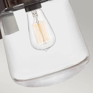 Quintiesse Applique esterni Lasalle, nero/trasparente, 39,3…