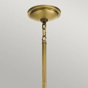 Quintiesse Sospensione Tollis ottone/bianco, 1 luce, Ø 40,8…