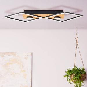 Brilliant Plafoniera LED Woodbridge, 2 luci