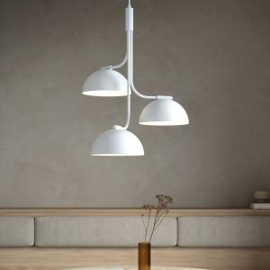 DFTP by Nordlux Lampada a sospensione Tullio, 3 luci, bianco