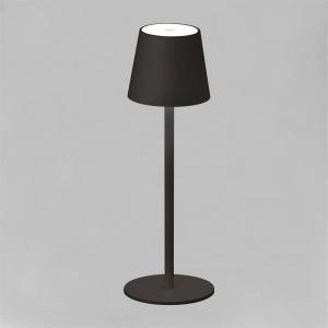 FH Lighting Lampada LED da tavolo Tropea con accu, nero sab…