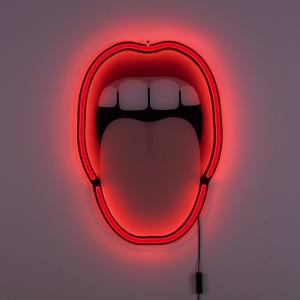 SELETTI Applique LED Tongue, 41x58cm
