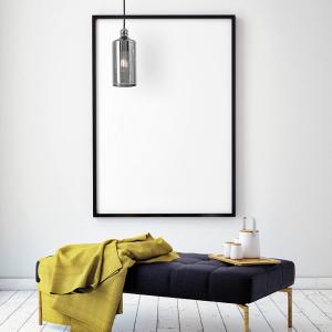 miloox by Sforzin Lampada a sospensione di vetro Ebe 1 luce…