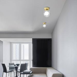 miloox by Sforzin Plafoniera Cosmo, 1 luce, oro