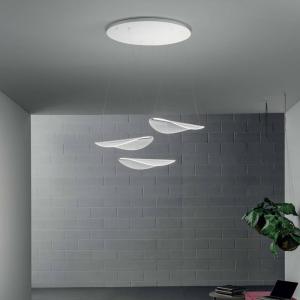 Stilnovo Diphy LED sospensione, 3 luci, DALI-Push