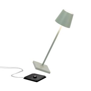 Zafferano Poldina micro lampada accu IP65 salvia