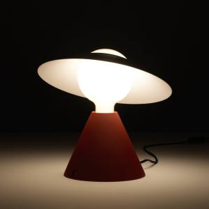Stilnovo Fante lampada LED tavolo, 2.700 K, rosso