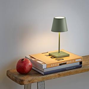 Sigor Lampada LED accu tavolo Nuindie mini 25cm salvia