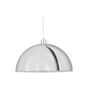 Aluminor Dome lampada sospensione, Ø 50 cm, cromo