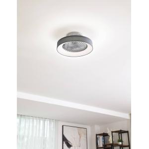Ventilatore da soffitto Lindby LED Mace, grigio, silenzioso…