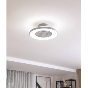Lindby Smart LED ventilatore da soffitto Paavo, grigio, sil…