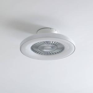 Lindby Smart LED ventilatore da soffitto Paavo, bianco, sil…
