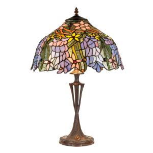 Artistar Lampada da tavolo KT1082 PBLM11 in stile Tiffany