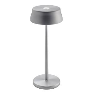 Zafferano Sister Light LED da tavolo, dimming, alluminio