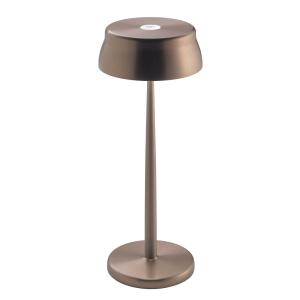 Zafferano Sister Light LED da tavolo, dimming, rame